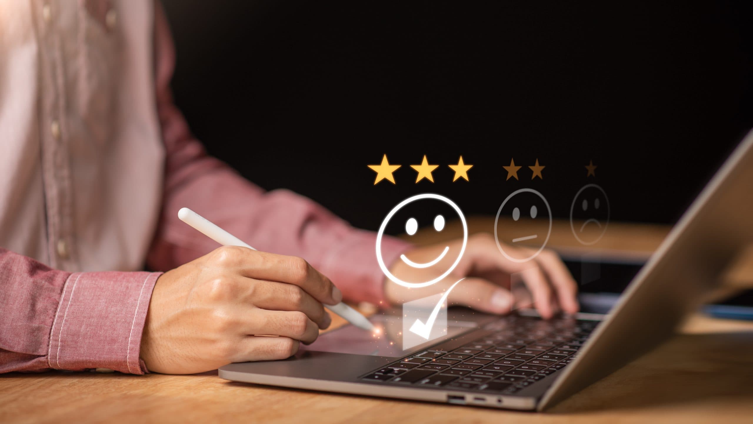 Male consumers expressed their evaluations and rated their satisfaction. Customer Experience Survey Concepts for Services and Products and customer engagement service quality assessment