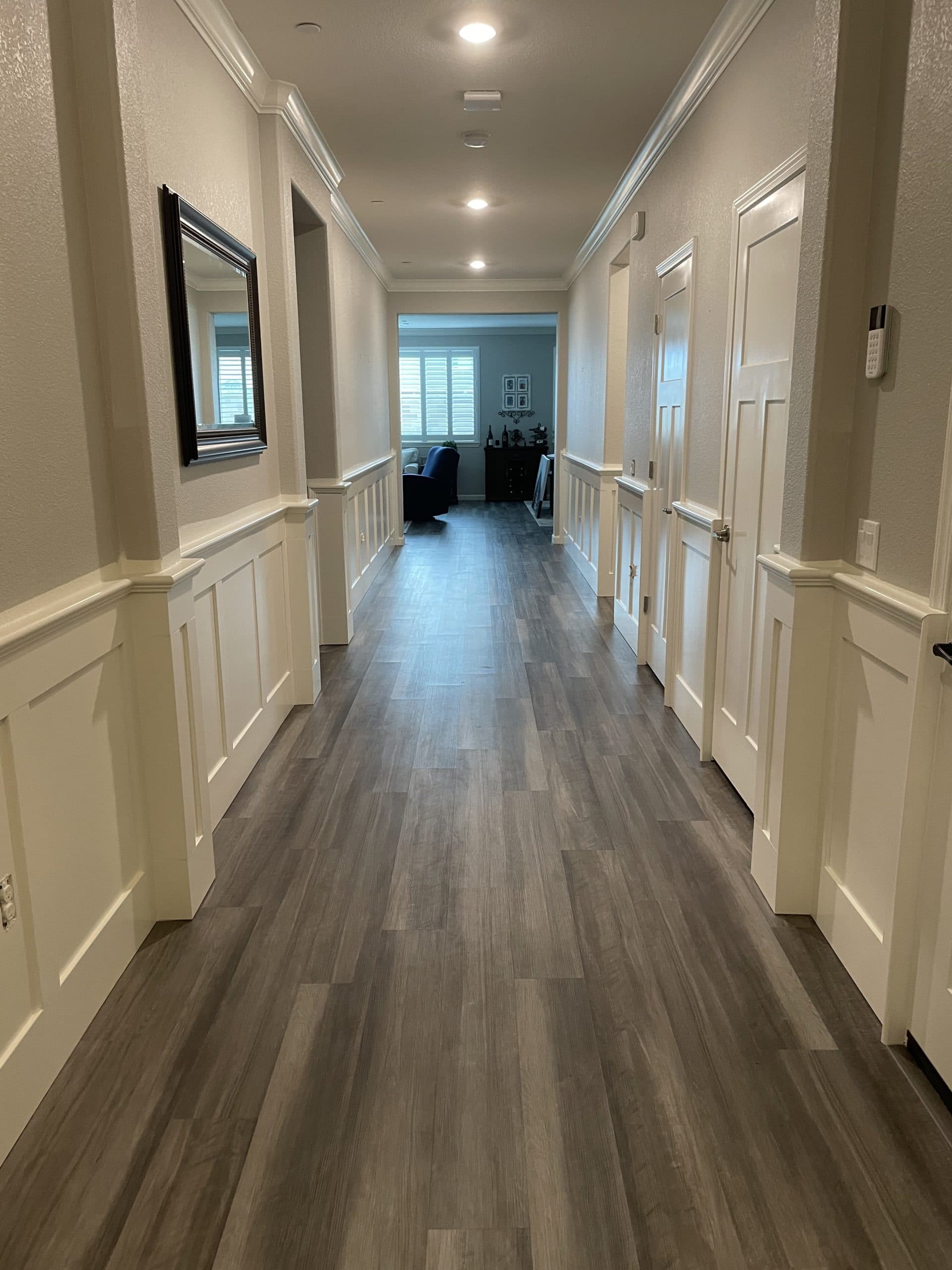 Sacramento finish carpentry with crown molding and trim