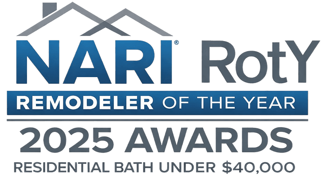 2025 NARI Remodeler of the Year award badge
